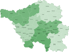 Landkreise und Gemeiden im Saarland